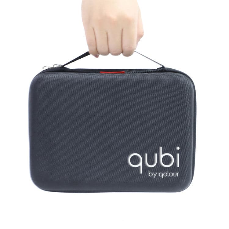 Qubi carrying case with logo